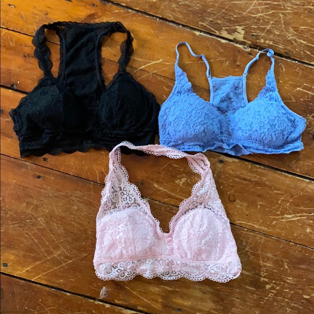 Aerie bralette bundle!!